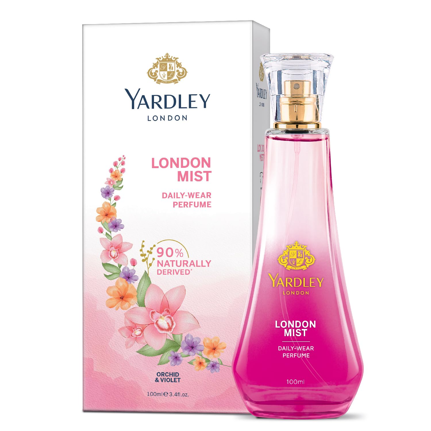 Yardley London London Mist Perfume For Women 100Ml Floral Ozonic Scent Daily Wear Romantic Fragrance Spray
Yardley London London Mist Perfume For Women 100Ml Floral Ozonic Scent Daily Wear Romantic Fragrance Spray