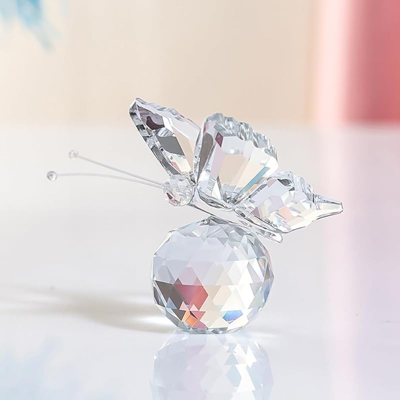 SKTMH crystal butterfly figurine butterfly ornament Sparkling Healing spring decorations interior Goods home decoration money luck good luck gift feng
SKTMH crystal butterfly figurine butterfly ornament Sparkling Healing spring decorations interior Goods home decoration money luck good luck gift feng
