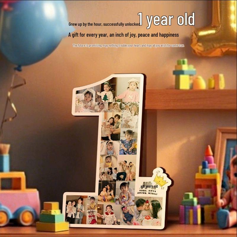 First Birthday Photo Frame: Growth Record for Baby s Special Day Age 1: 20 photos (30x21cm)
First Birthday Photo Frame: Growth Record for Baby s Special Day Age 1: 20 photos (30x21cm)