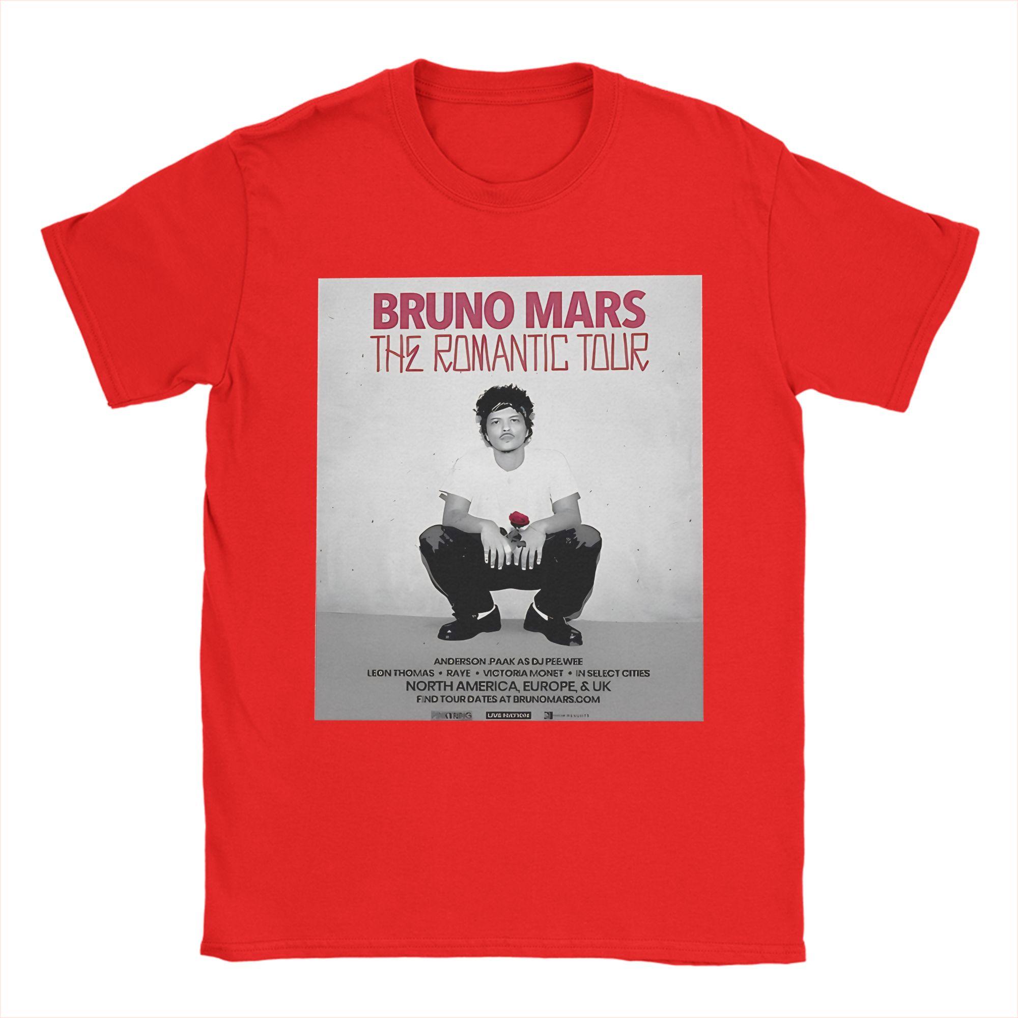 Bruno Mars The RoUnisextic Flower T Shirt Unisex Pure Cotton Novelty TShirts Crew Neck Tee Shirt Short Sleeve Tops Birthday Gift S
Bruno Mars The RoUnisextic Flower T Shirt Unisex Pure Cotton Novelty TShirts Crew Neck Tee Shirt Short Sleeve Tops Birthday Gift S
