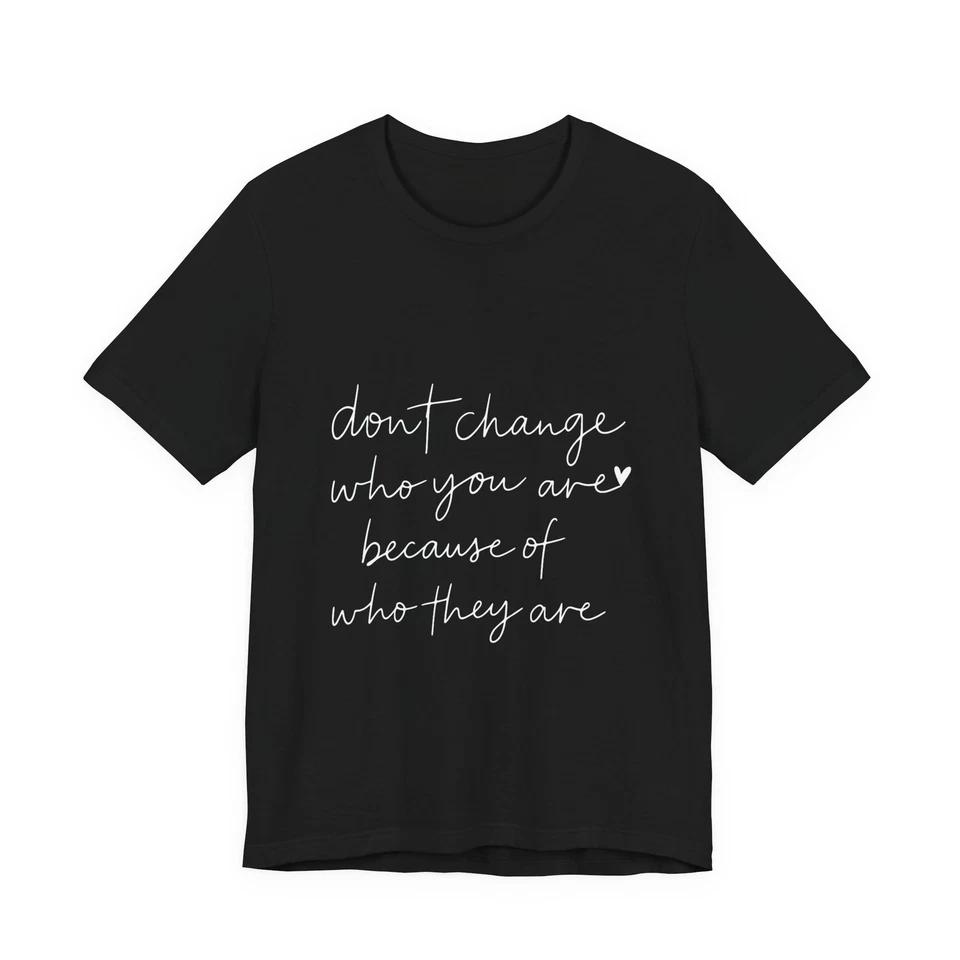 Be Yourself Motivational Quote T-Shirt | Inspirational Self Love Top M
Be Yourself Motivational Quote T-Shirt | Inspirational Self Love Top M