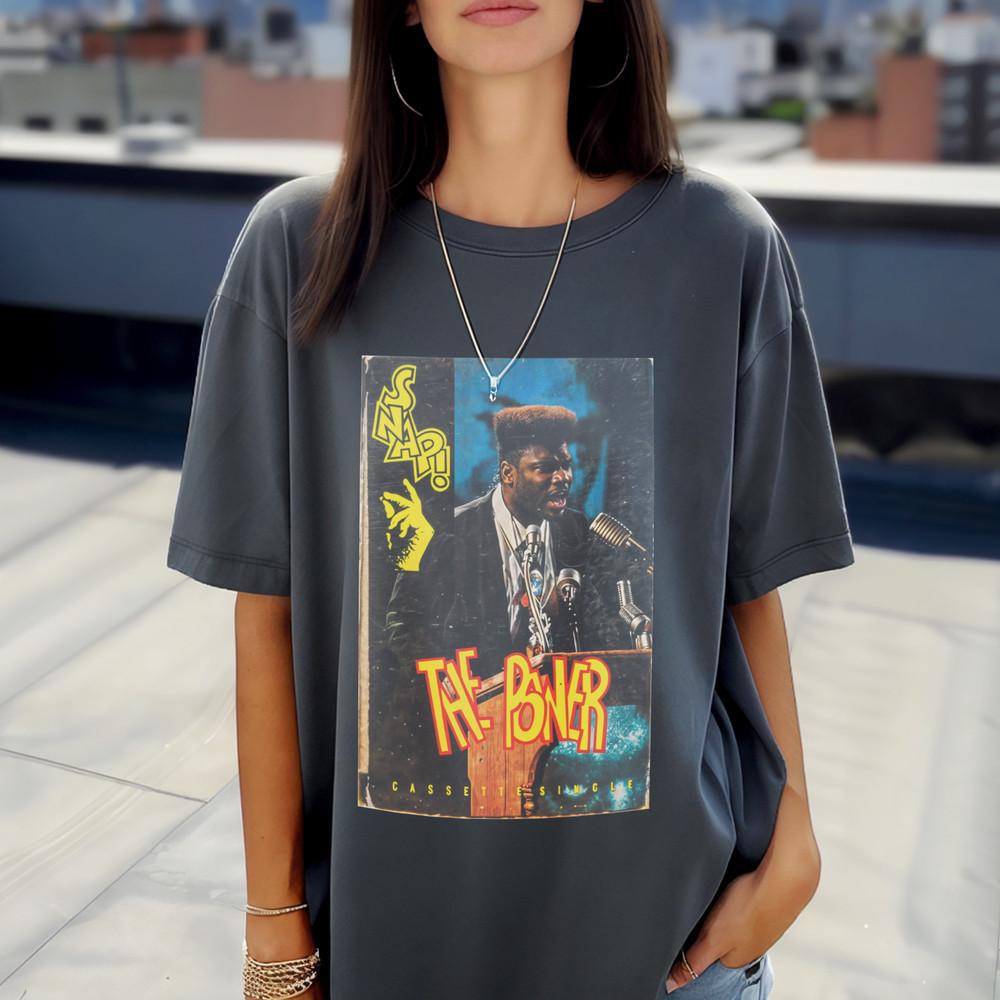 90s Retro Tshirt Vintage Music Tee Eurodance Fan Apparel SNAP #039;The Power#039; Unisex T-Shirt XXXL
90s Retro Tshirt Vintage Music Tee Eurodance Fan Apparel SNAP #039;The Power#039; Unisex T-Shirt XXXL