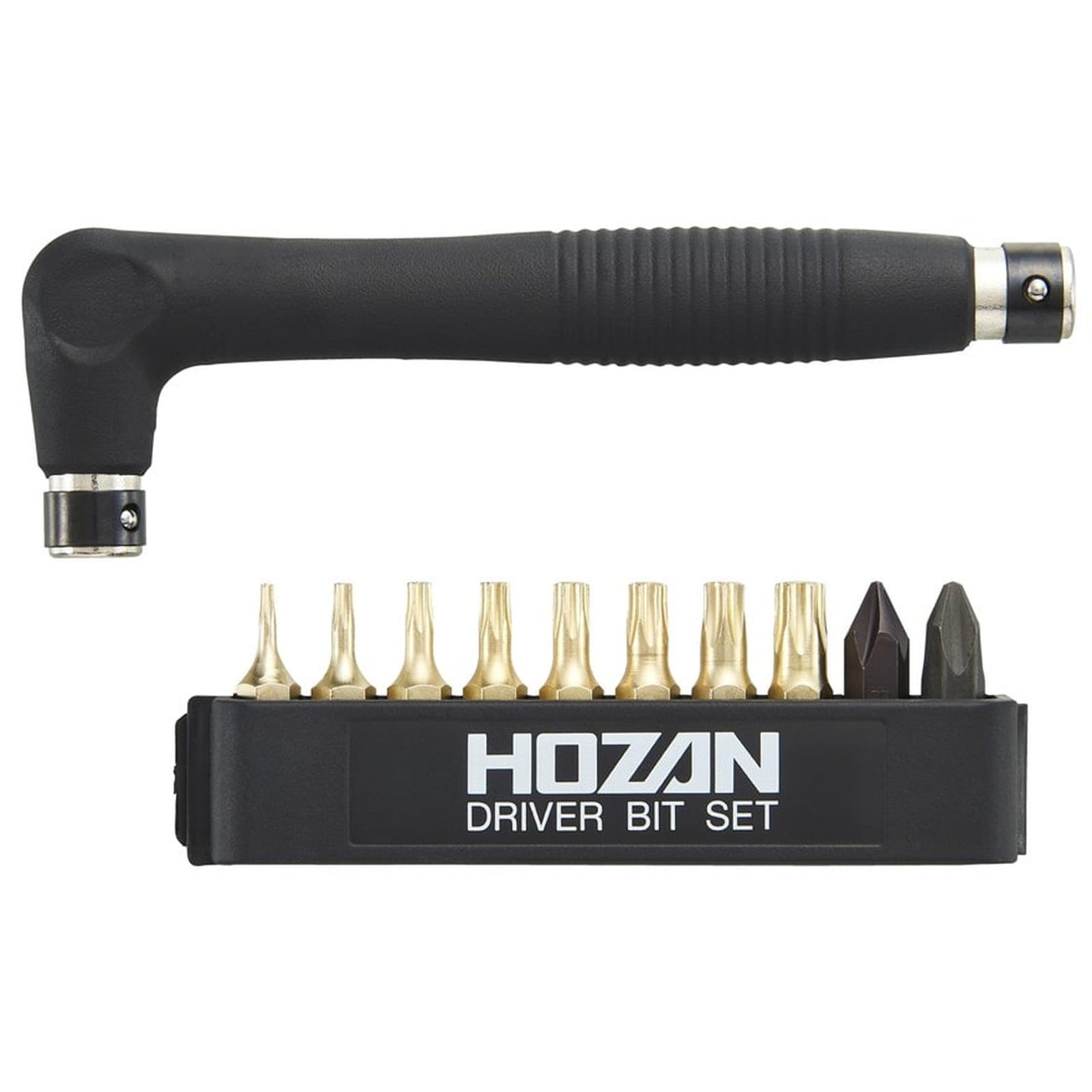 HOZAN Hex Lobe Wrench Set with 10 for Screws W-81 Bits, Star-Shaped Driver, Tamper-Proof
HOZAN Hex Lobe Wrench Set with 10 for Screws W-81 Bits, Star-Shaped Driver, Tamper-Proof