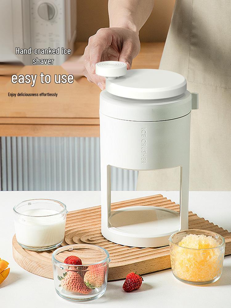 Manual Ice Shaver with Detachable Parts and Molds for Home Use 27 x 15 x 13.6 cm
Manual Ice Shaver with Detachable Parts and Molds for Home Use 27 x 15 x 13.6 cm