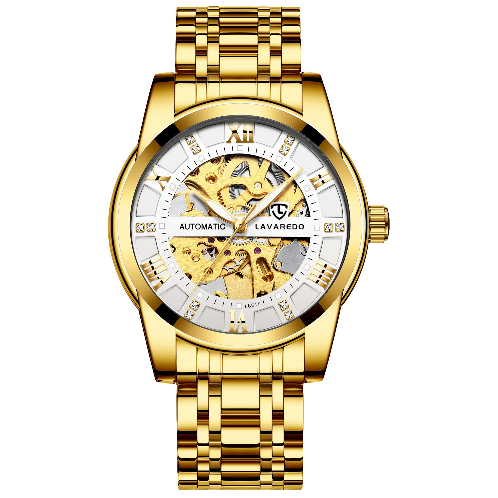 Tevise Men s Skeleton Watch Silver Stainless Steel Waterproof Automatic Luminescent Diamond Roman Numerals Dial Watch Gold Blue
Tevise Men s Skeleton Watch Silver Stainless Steel Waterproof Automatic Luminescent Diamond Roman Numerals Dial Watch Gold Blue