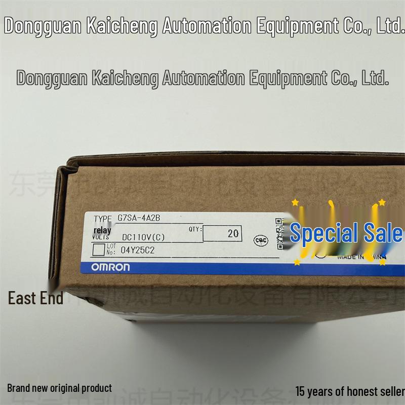 G7SA-4A2B DC110 Omron Safety Relay No
G7SA-4A2B DC110 Omron Safety Relay No