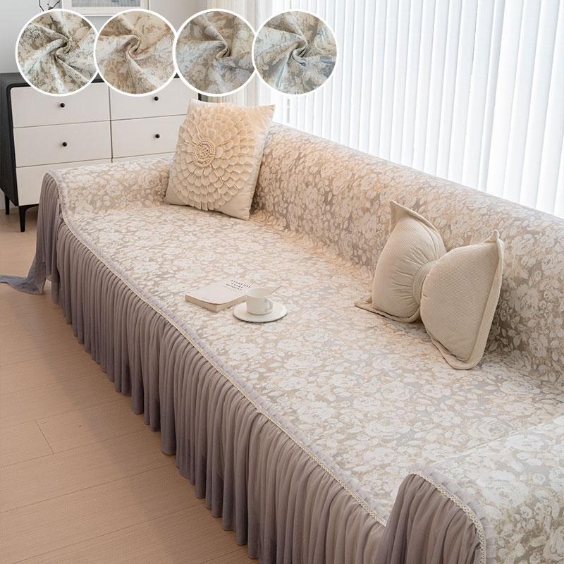 1PC-Modern minimalist rose style high-end skirt edge sofa towel with a full cover sofa protection, suitable for all seasons 180X130cm сірий
1PC-Modern minimalist rose style high-end skirt edge sofa towel with a full cover sofa protection, suitable for all seasons 180X130cm сірий