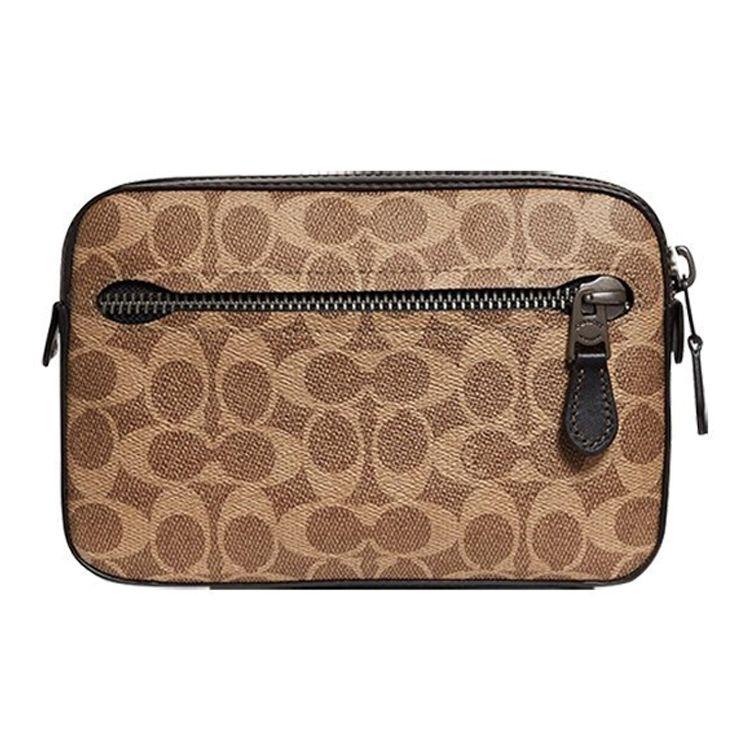Coach Metropolitan 21 Classic Monogram Color Block Pebble Leather Waist Bag Small Men waist bag Khaki 69355-JIKHA Basic Set (Bag+Dust Bag)
Coach Metropolitan 21 Classic Monogram Color Block Pebble Leather Waist Bag Small Men waist bag Khaki 69355-JIKHA Basic Set (Bag+Dust Bag)