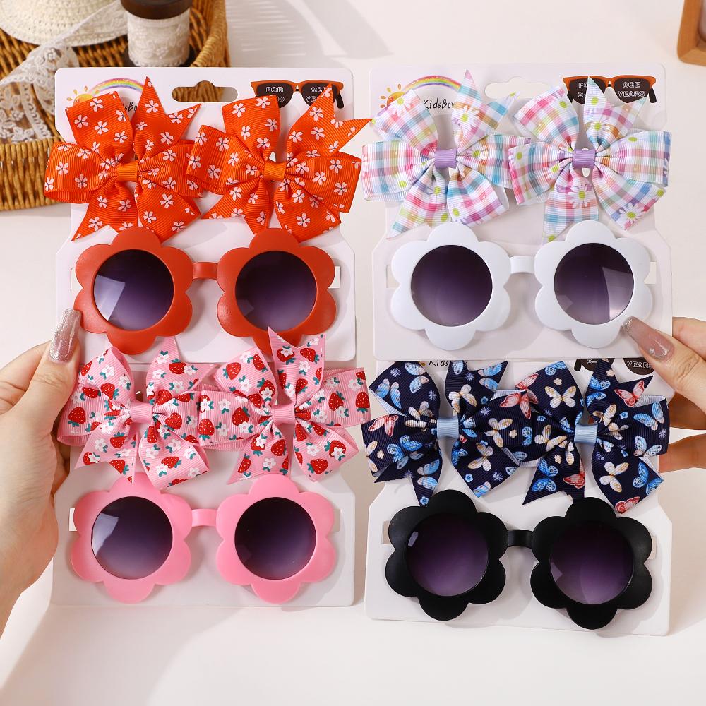 3Pcs/set Kids Cute Solid Dot Hairpin Colorful Heart Sun Glasses Set Girls Boutique Bowknot Hair Clips Children Hair Accessories
3Pcs/set Kids Cute Solid Dot Hairpin Colorful Heart Sun Glasses Set Girls Boutique Bowknot Hair Clips Children Hair Accessories