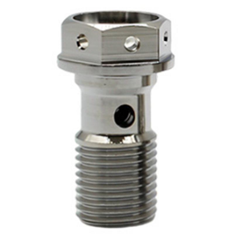 Banjo Bolt M10 1.0Mm Pitch For Motorbike Brembo Brake Dual Line- Titanium Single Hole Allen Key Head Screw срібний
Banjo Bolt M10 1.0Mm Pitch For Motorbike Brembo Brake Dual Line- Titanium Single Hole Allen Key Head Screw срібний