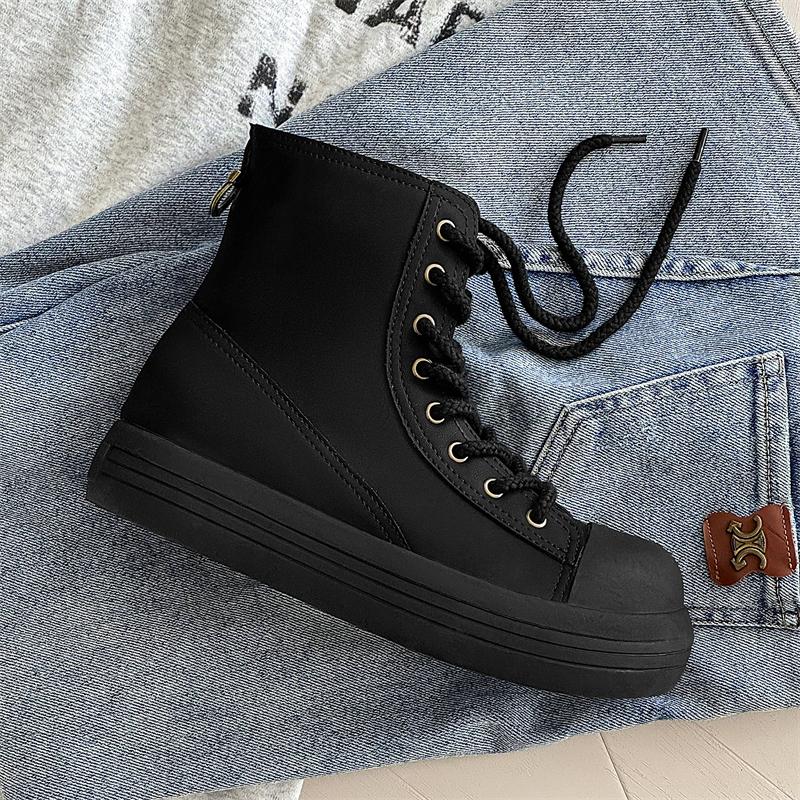 Versatile Casual Leather Ankle Boots Mens Outdoor Boots Classic Design High Top Man Casual Shoes Lace-up Solid Motorcycle Boots
Versatile Casual Leather Ankle Boots Mens Outdoor Boots Classic Design High Top Man Casual Shoes Lace-up Solid Motorcycle Boots