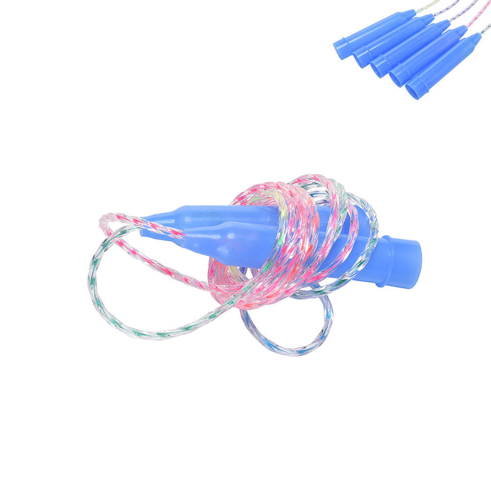 Спортивная тренировочная пластиковая ручка мягкая пластиковая скакалка для прыжков для детей
Спортивная тренировочная пластиковая ручка мягкая пластиковая скакалка для прыжков для детей