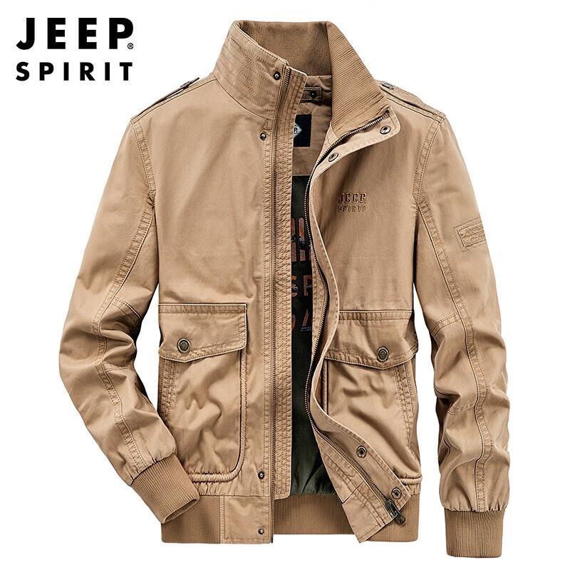 JEEP SPIRIT Men s Stand-Collar Washed Workwear Jacket M
JEEP SPIRIT Men s Stand-Collar Washed Workwear Jacket M