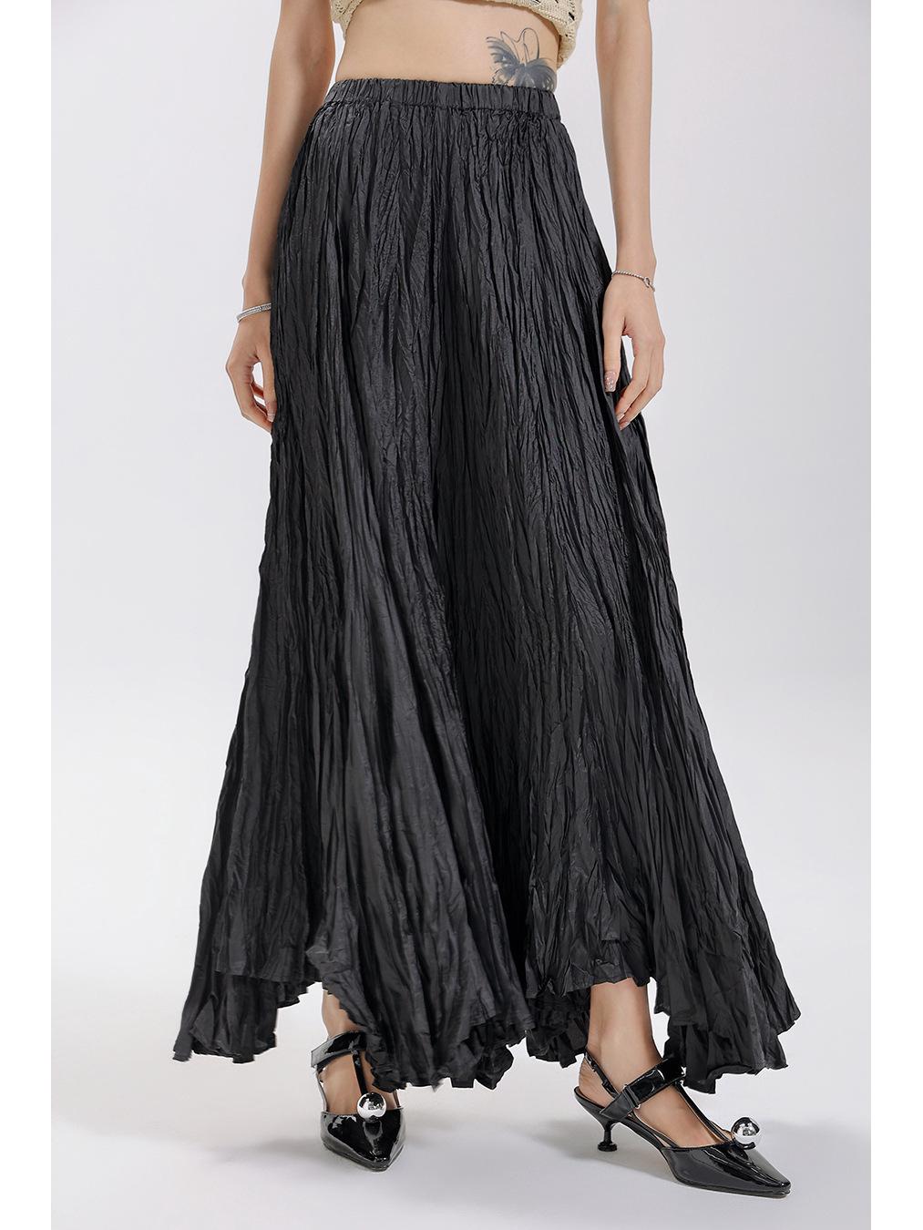Women s Irregular Pleated Maxi Skirt - 720° Swing, Super Long Floor-Length, Slim Fit Umbrella Style One Size чорний
Women s Irregular Pleated Maxi Skirt - 720° Swing, Super Long Floor-Length, Slim Fit Umbrella Style One Size чорний