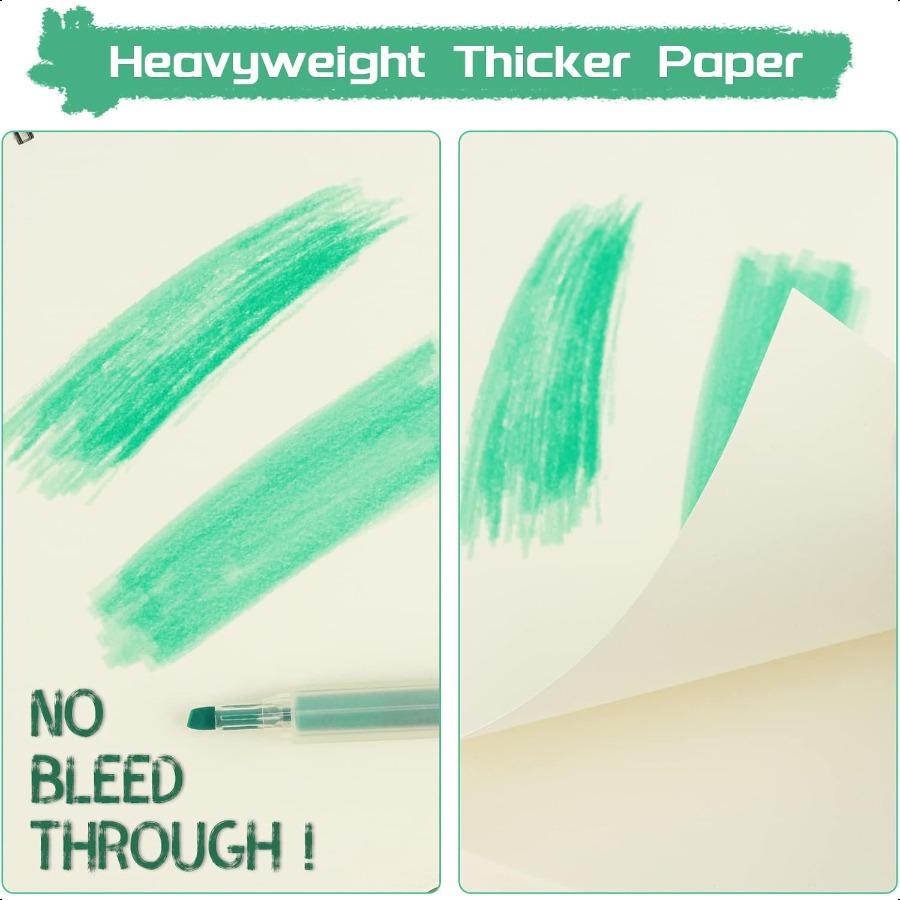 Альбом для эскизов 5.5 X 8.5 Спиральный альбом для эскизов Набор из 2 штук SuFly 200 листов 68 фунтов 100 г/м² Бескислотные блокноты для эскизов для рисования для взрослых Sp United States
Альбом для эскизов 5.5 X 8.5 Спиральный альбом для эскизов Набор из 2 штук SuFly 200 листов 68 фунтов 100 г/м² Бескислотные блокноты для эскизов для рисования для взрослых Sp United States