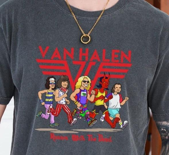 Van Halen Running w The Devil T-Shirt Rock Band Vintage Black Comfort Colors Tee 4XL
Van Halen Running w The Devil T-Shirt Rock Band Vintage Black Comfort Colors Tee 4XL