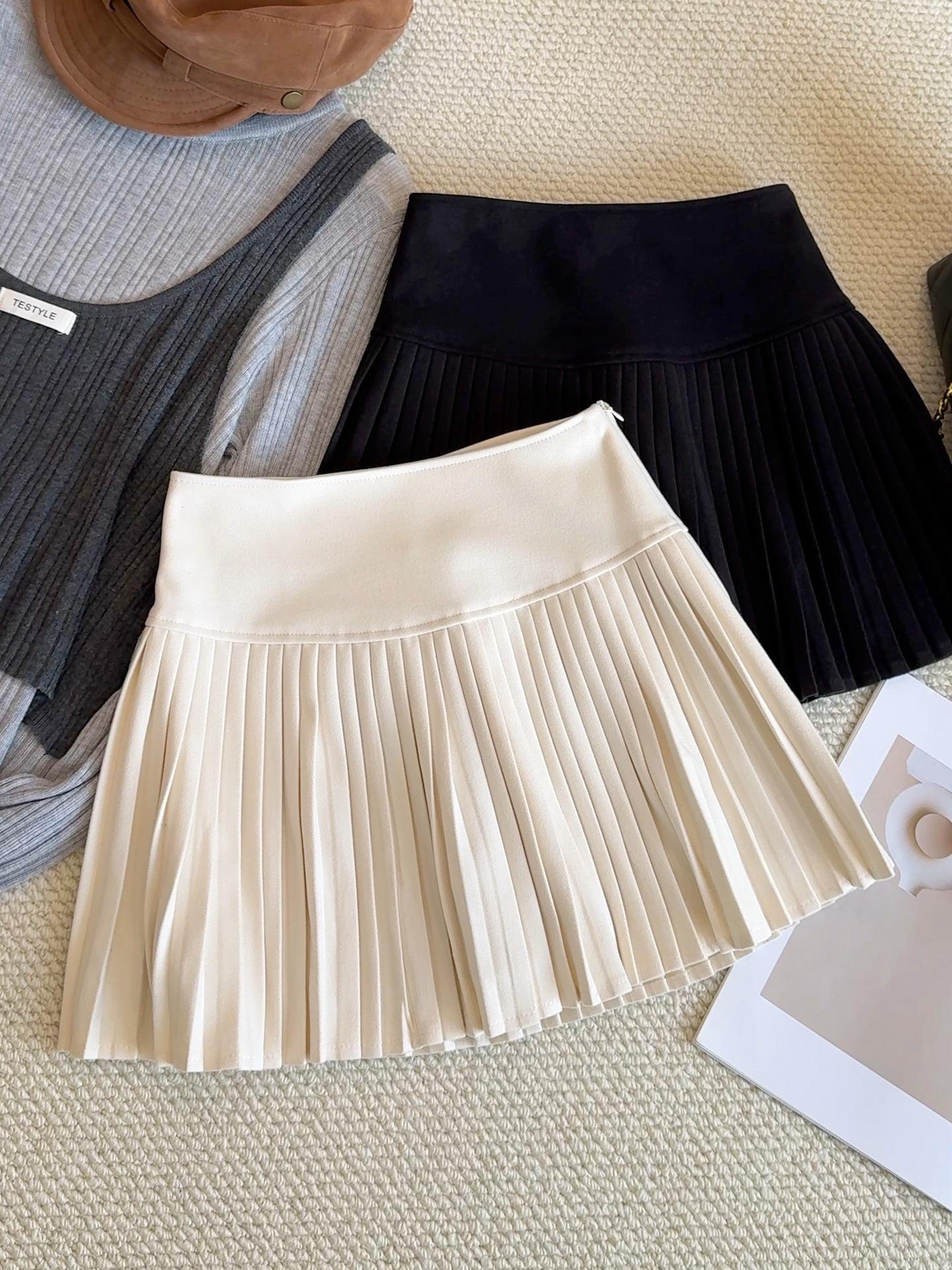 Women s College Style High-Waist Wool Pleated A-Line Skirt, Slim-Fit, Anti-Exposure, Autumn 2025 Collection. M
Women s College Style High-Waist Wool Pleated A-Line Skirt, Slim-Fit, Anti-Exposure, Autumn 2025 Collection. M