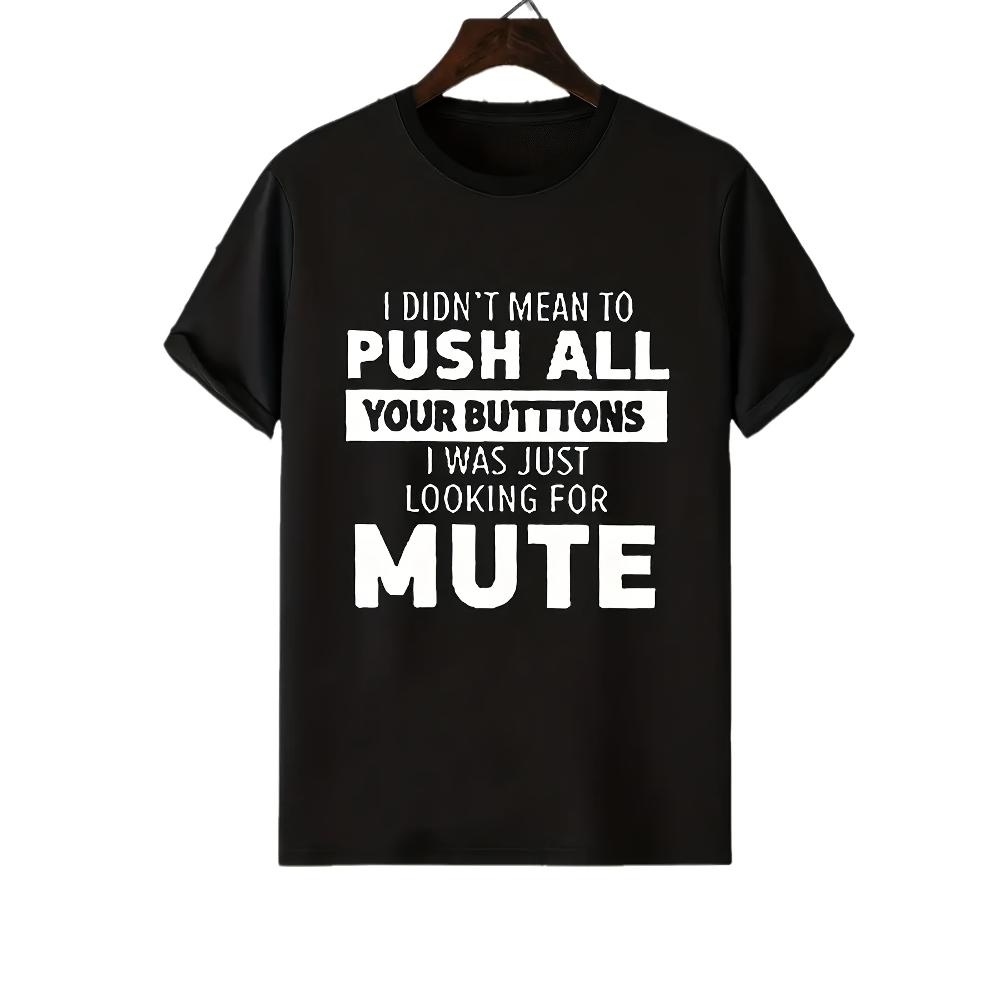 Mute Button Joke T-Shirt,Soft Breathable & Fade-Resistant, Classic Fit for Daily Casual Wear XXL белый
Mute Button Joke T-Shirt,Soft Breathable & Fade-Resistant, Classic Fit for Daily Casual Wear XXL белый