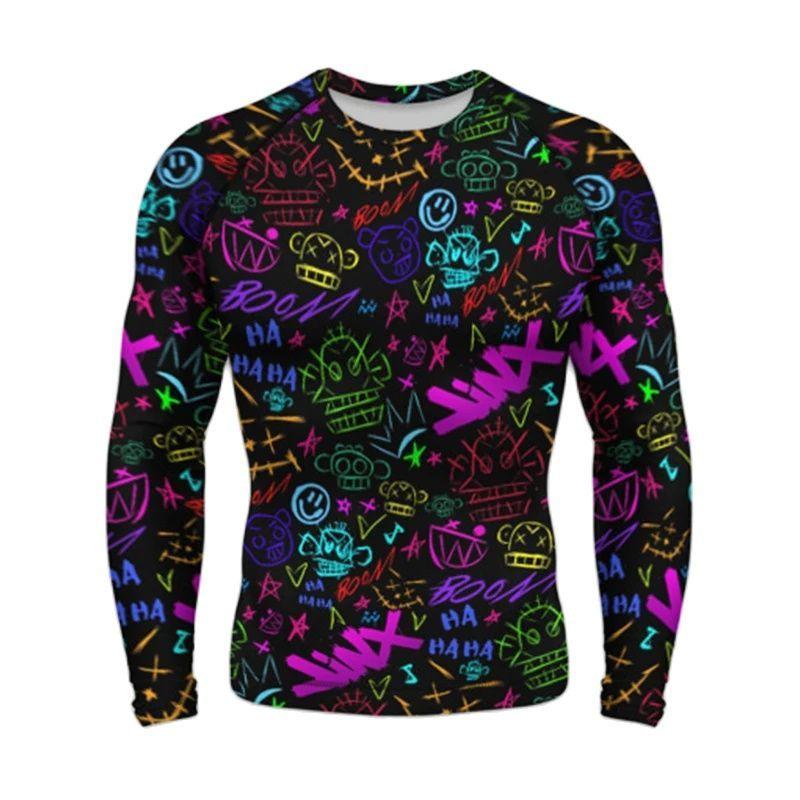 Cartoon Small Pattern 3D Harajuku Print Fashionable Casual Long Sleeved Round Neck T-shirt For Men And Women Unisex Street Top
Cartoon Small Pattern 3D Harajuku Print Fashionable Casual Long Sleeved Round Neck T-shirt For Men And Women Unisex Street Top