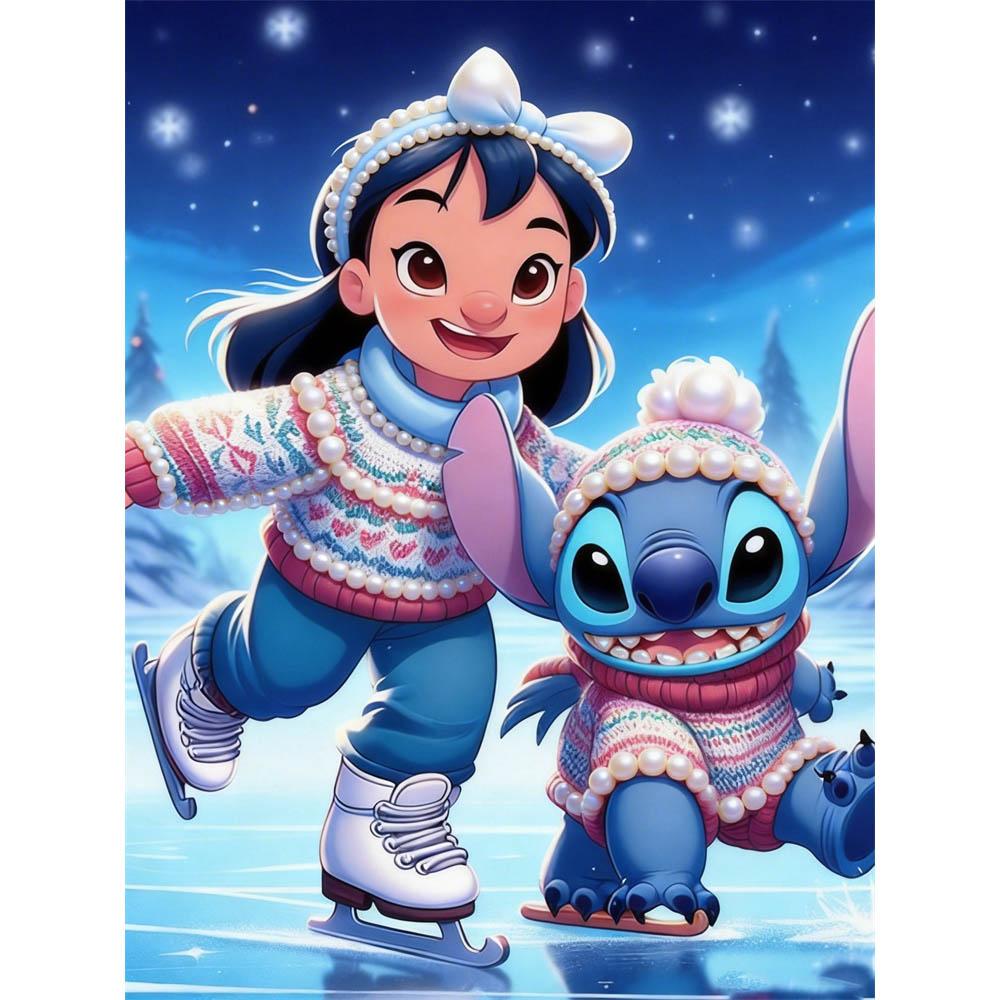 Disney Pearl Painting Lilo and Stitch Ice Skating Winter Healing Creative Art 5D Exquisite Landscape Sparkling Craft HomeWallDecorationDIYHandmadeGift 35x45cm
Disney Pearl Painting Lilo and Stitch Ice Skating Winter Healing Creative Art 5D Exquisite Landscape Sparkling Craft HomeWallDecorationDIYHandmadeGift 35x45cm