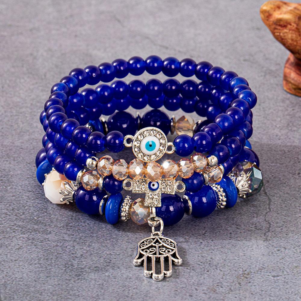 JYL TS Bracelet Butterfly Multi-layer Enhances Sparkle & Transformation royal blue ітон синього кольору
JYL TS Bracelet Butterfly Multi-layer Enhances Sparkle & Transformation royal blue ітон синього кольору