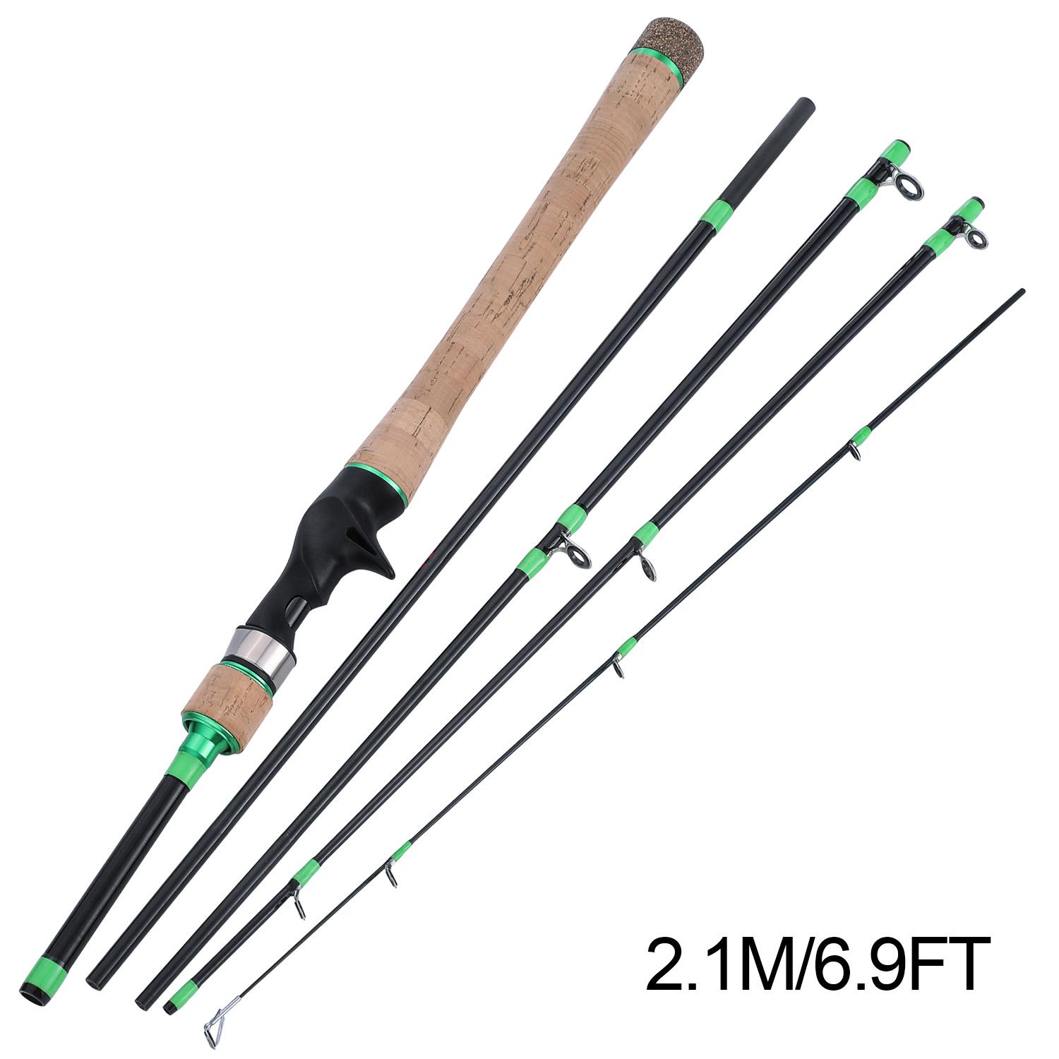 Вудки 1,8 м-2,4 м 24 тонни з високим вмістом вуглецюТелескопічна риболовля Риболовля в прісній воді Спорт на відкритому повітрі Подорожі Вудка для риболовлі на коропа 2.1m
Вудки 1,8 м-2,4 м 24 тонни з високим вмістом вуглецюТелескопічна риболовля Риболовля в прісній воді Спорт на відкритому повітрі Подорожі Вудка для риболовлі на коропа 2.1m