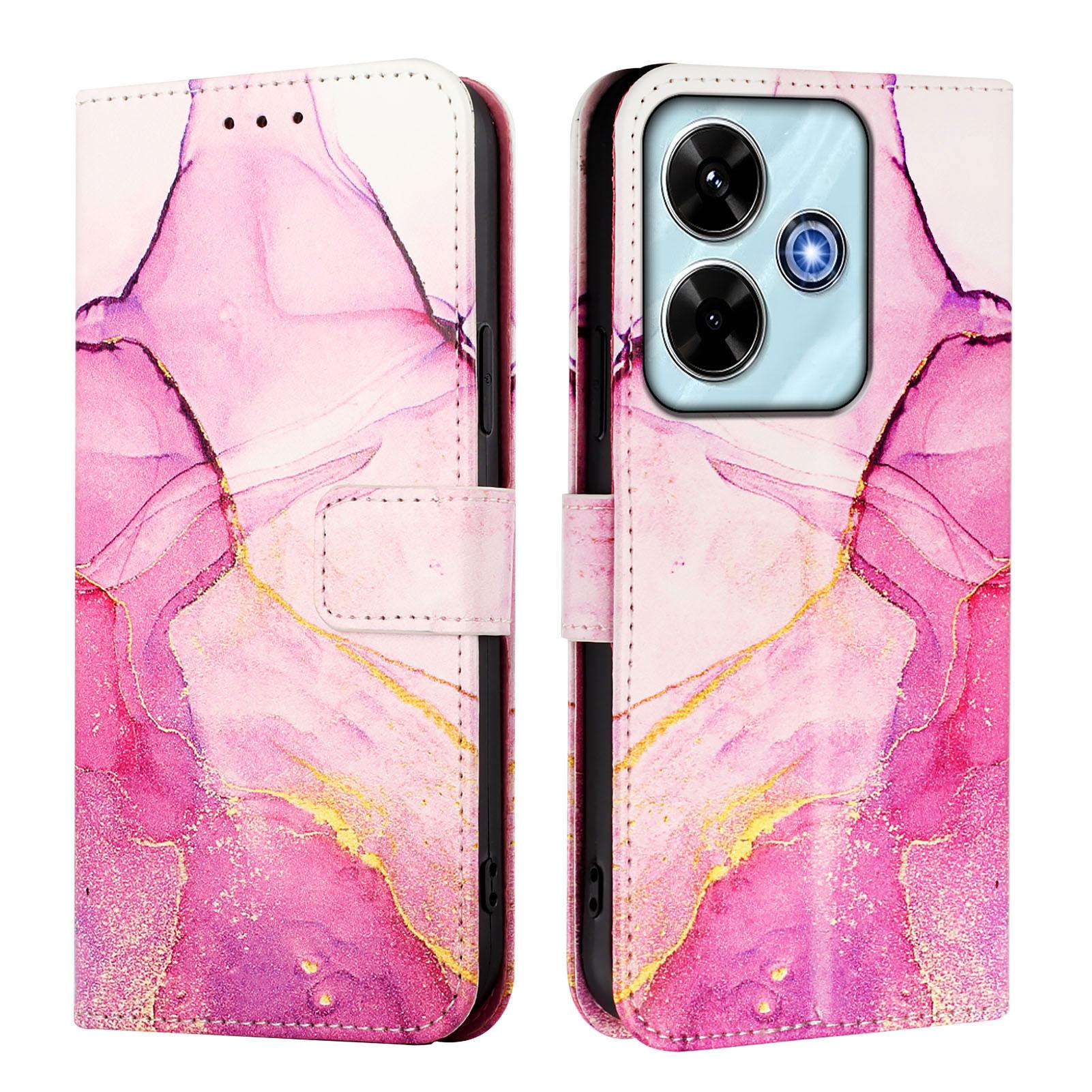 For Xiaomi Redmi Note 13R 5G/Xiaomi Redmi 13x 4G Case with Strap Marble Pattern Leather Phone Cover Card Holder White/Purple LS006
For Xiaomi Redmi Note 13R 5G/Xiaomi Redmi 13x 4G Case with Strap Marble Pattern Leather Phone Cover Card Holder White/Purple LS006