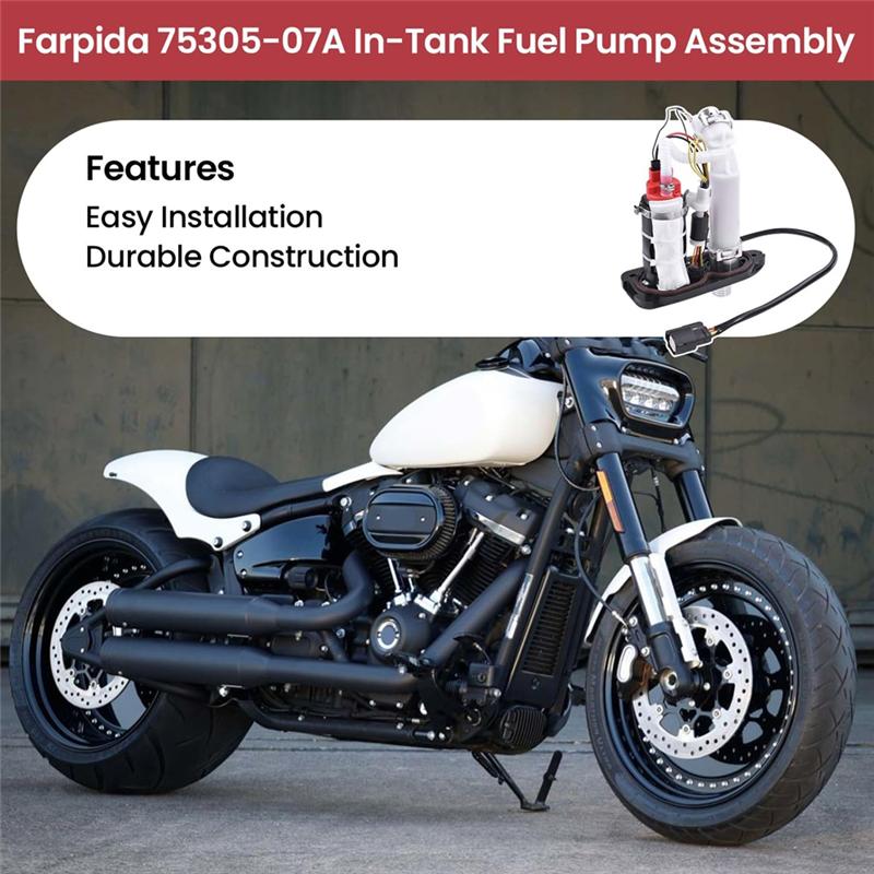 Motorcycle Fuel Pump Assembly 75305-07A For Davidson Sportster 1200 883 2007-
Motorcycle Fuel Pump Assembly 75305-07A For Davidson Sportster 1200 883 2007-