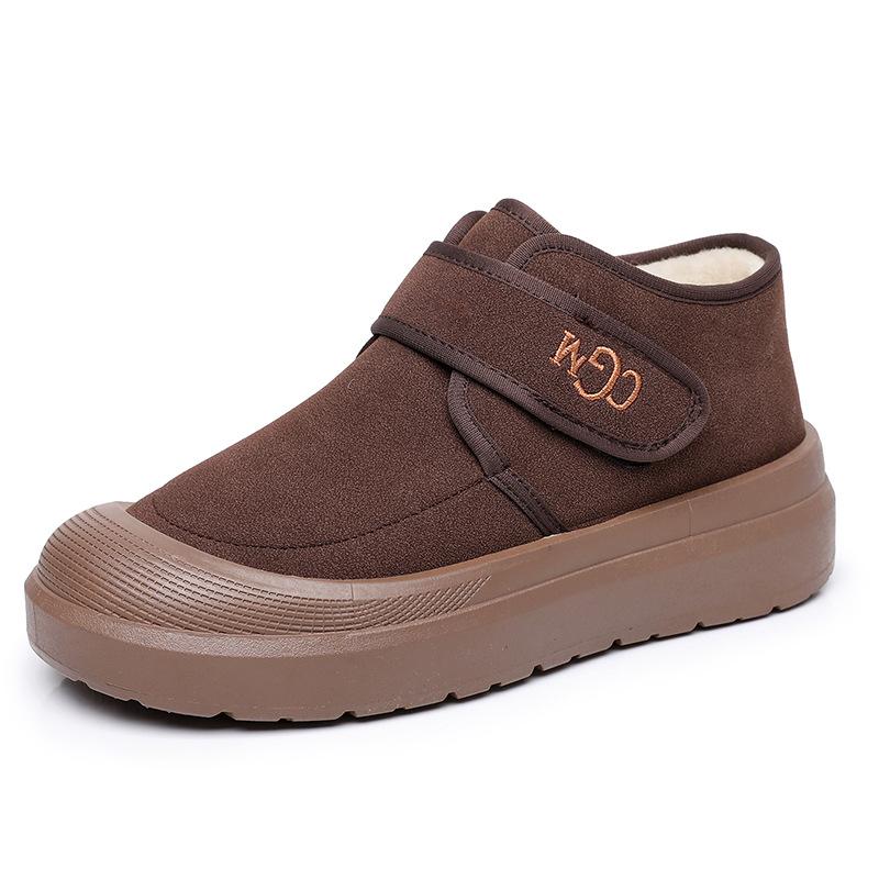 Новые женские сноубутсы с флисом и утолщенной текстурой, теплая и повседневная обувь, универсальная обувь 42 коричневый
Новые женские сноубутсы с флисом и утолщенной текстурой, теплая и повседневная обувь, универсальная обувь 42 коричневый