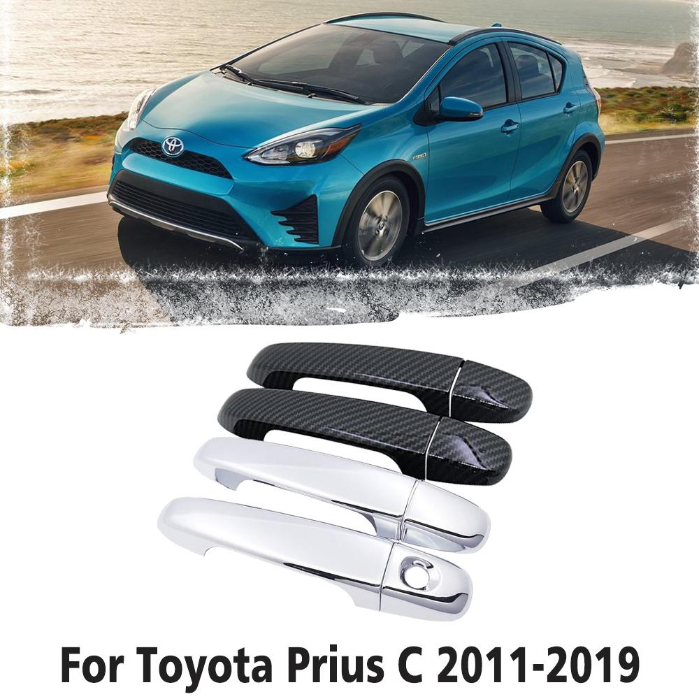 Для Toyota Prius C Aqua 2011 ~ углеродное волокно, хромированная внешняя дверная ручка, автомобильные аксессуары, набор накладок, 2012
Для Toyota Prius C Aqua 2011 ~ углеродное волокно, хромированная внешняя дверная ручка, автомобильные аксессуары, набор накладок, 2012