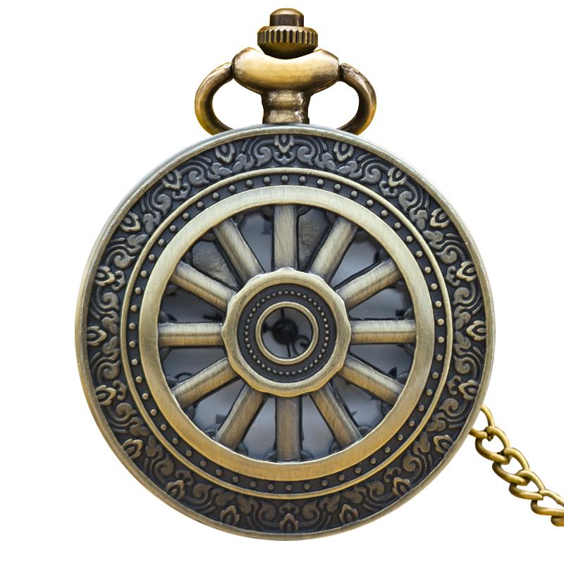 Vintage Bronze Classic Hollowed-Out Carriage Wheel Quartz Pocket Watch Necklace Clamshell Gift For Male And Female Students бронзовый
Vintage Bronze Classic Hollowed-Out Carriage Wheel Quartz Pocket Watch Necklace Clamshell Gift For Male And Female Students бронзовый