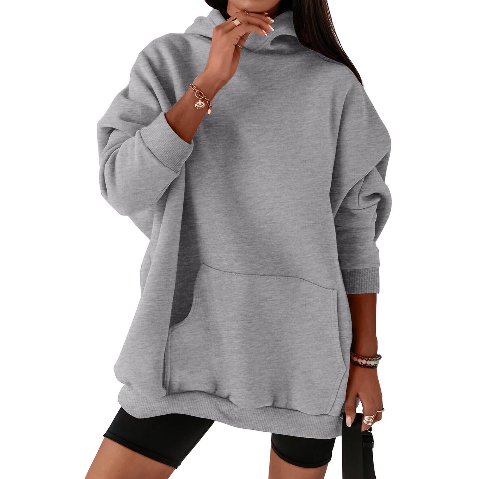 Женские толстовки большого размера, флисовые толстовки, свитера с длинными рукавами, пуловер, осенняя одежда XS
Женские толстовки большого размера, флисовые толстовки, свитера с длинными рукавами, пуловер, осенняя одежда XS