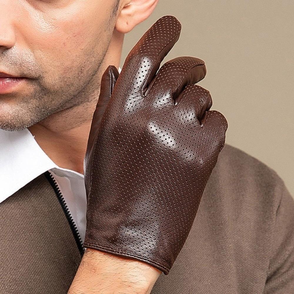 Genuine Leather Sheepskin Leather Gloves Breathable Driving Gloves Motorcycle Gloves for Men XL коричневий
Genuine Leather Sheepskin Leather Gloves Breathable Driving Gloves Motorcycle Gloves for Men XL коричневий