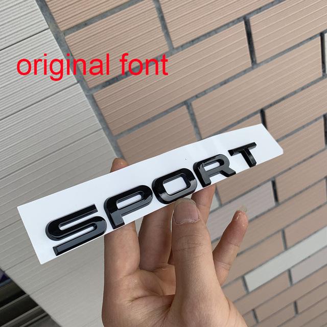 Car Styling ABS Glossy Black SPORT Letters Emblem Car Rear Trunk Badge Sticker
Car Styling ABS Glossy Black SPORT Letters Emblem Car Rear Trunk Badge Sticker