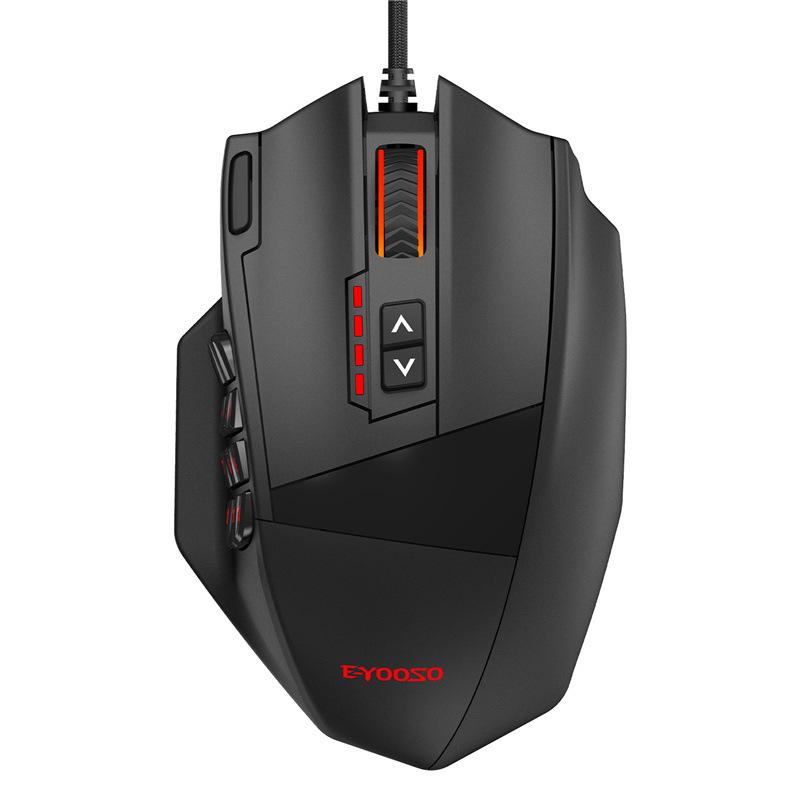 E-YOOSO X39 USB Wired Computer Mouse Ergonomic Gaming Mouse with 12 Side Buttons As Shown A
E-YOOSO X39 USB Wired Computer Mouse Ergonomic Gaming Mouse with 12 Side Buttons As Shown A