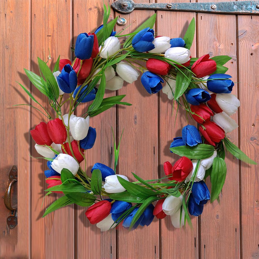 Encrypted Simulated Tulip, Rattan, Independence Day Home Outdoor Decoration Door Hanging Flower Tulip, Flower Vine
Encrypted Simulated Tulip, Rattan, Independence Day Home Outdoor Decoration Door Hanging Flower Tulip, Flower Vine