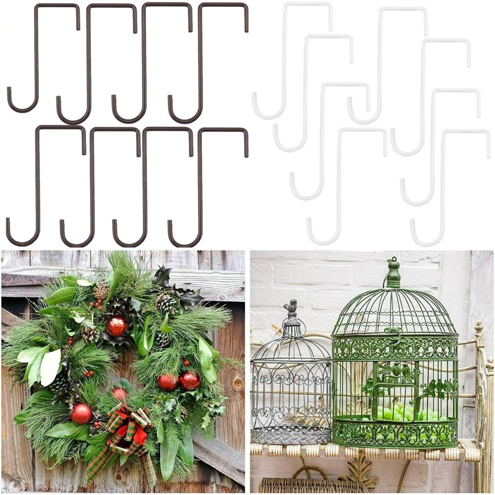 8PCS Decoration Indoor Outdoor Hanging Bracket Plant Pot Fence Hook Bird Feeders White-1PCS-2-6inch
8PCS Decoration Indoor Outdoor Hanging Bracket Plant Pot Fence Hook Bird Feeders White-1PCS-2-6inch