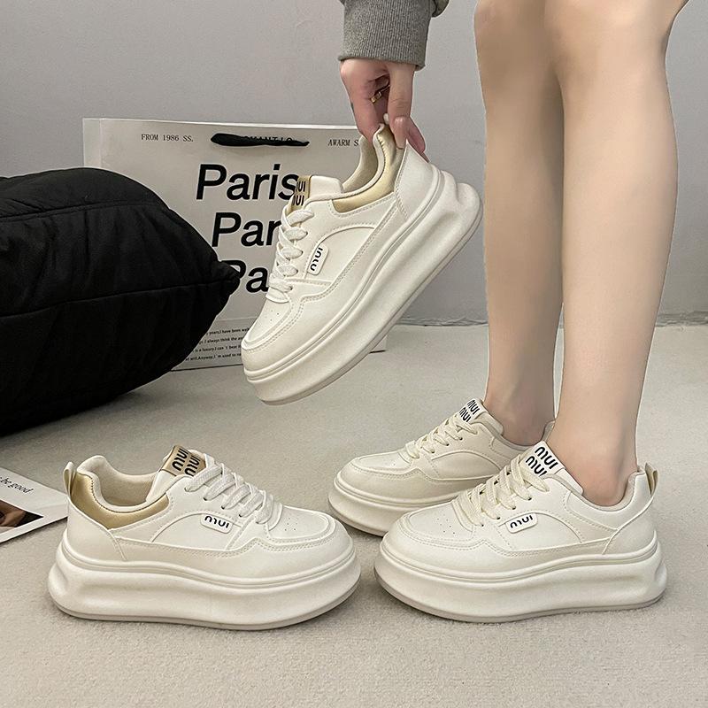Little white shoes women s 2024 spring new Korean version of student fashion shoes versatile sports and leisure women s shoes thick baseplate shoes 35 бежевый
Little white shoes women s 2024 spring new Korean version of student fashion shoes versatile sports and leisure women s shoes thick baseplate shoes 35 бежевый
