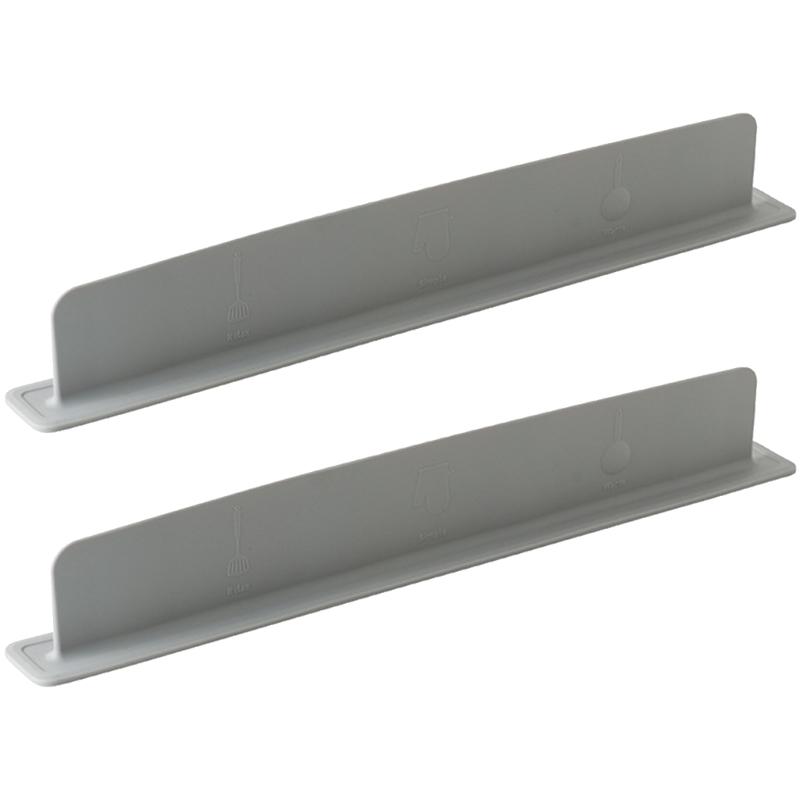 2PCS Multipurpose Sink Splash Barrier For Kitchen Bathroom Sink Water Deflection And Front Protections серый
2PCS Multipurpose Sink Splash Barrier For Kitchen Bathroom Sink Water Deflection And Front Protections серый