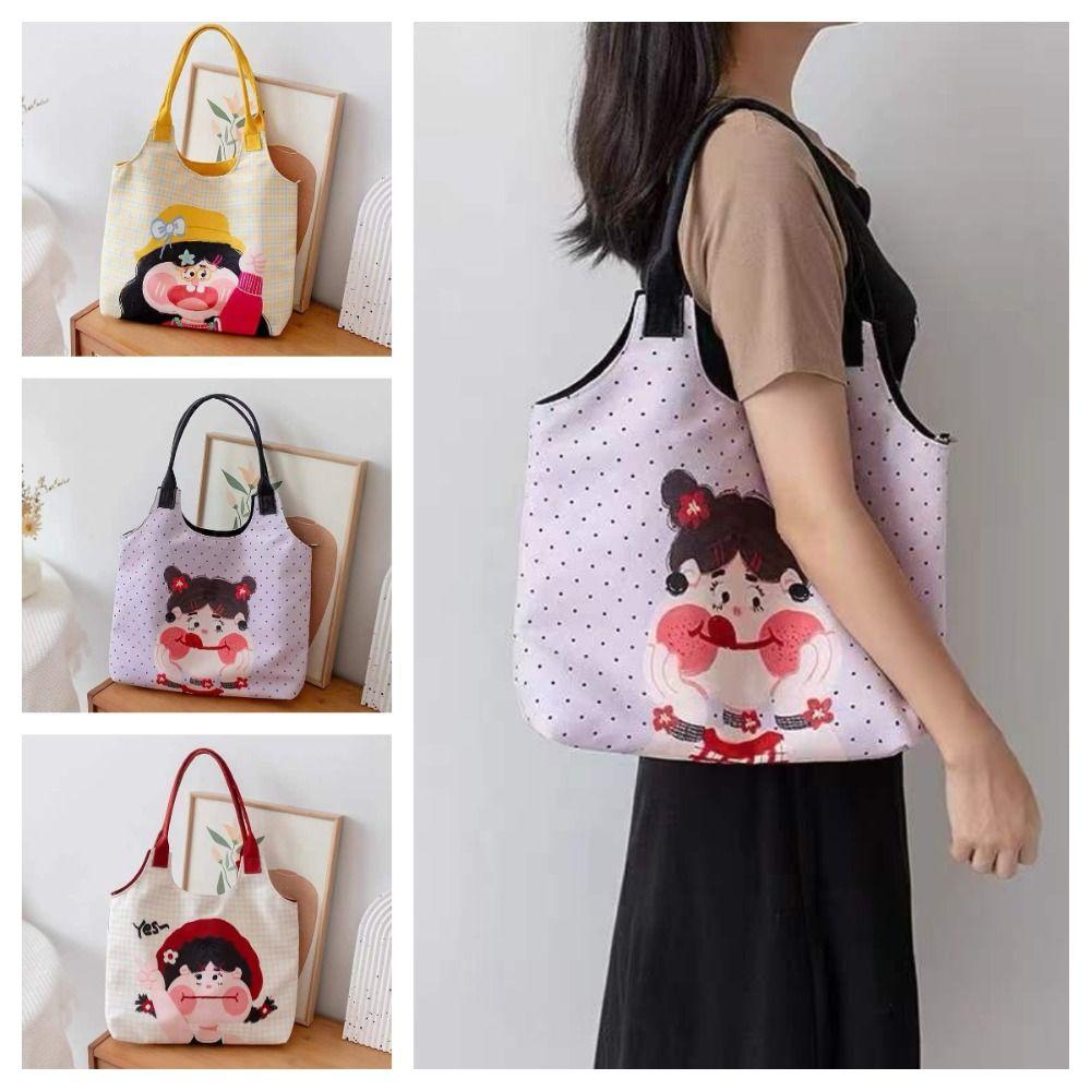 Large Capacity Women s Cartoon Handbag Cartoon Underarm Shoulder Bag Casual Canvas Tote Bag Travel фіолетовий
Large Capacity Women s Cartoon Handbag Cartoon Underarm Shoulder Bag Casual Canvas Tote Bag Travel фіолетовий