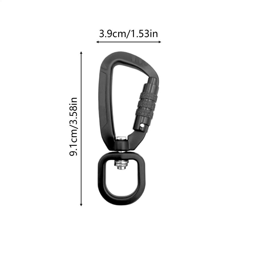 Aluminum Alloy Carabiner D-Ring Key Chain Clip Camping Keyring Hook Outdoor Travel Climbing Camping Backpacking Fishing
Aluminum Alloy Carabiner D-Ring Key Chain Clip Camping Keyring Hook Outdoor Travel Climbing Camping Backpacking Fishing