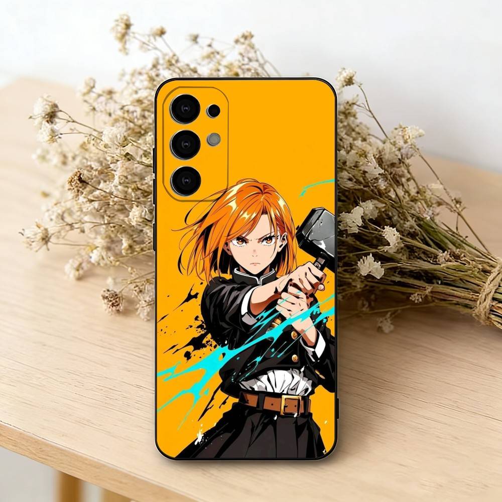 J-Jujutsu Kaisen K-Kugisaki N-Nobara Phone Case For Samsung S25,S24,S21,S22,S23,S30,Ultra,S20,Plus,Fe,Lite,Note,10,Black Cover Samsung S22plus5G
J-Jujutsu Kaisen K-Kugisaki N-Nobara Phone Case For Samsung S25,S24,S21,S22,S23,S30,Ultra,S20,Plus,Fe,Lite,Note,10,Black Cover Samsung S22plus5G