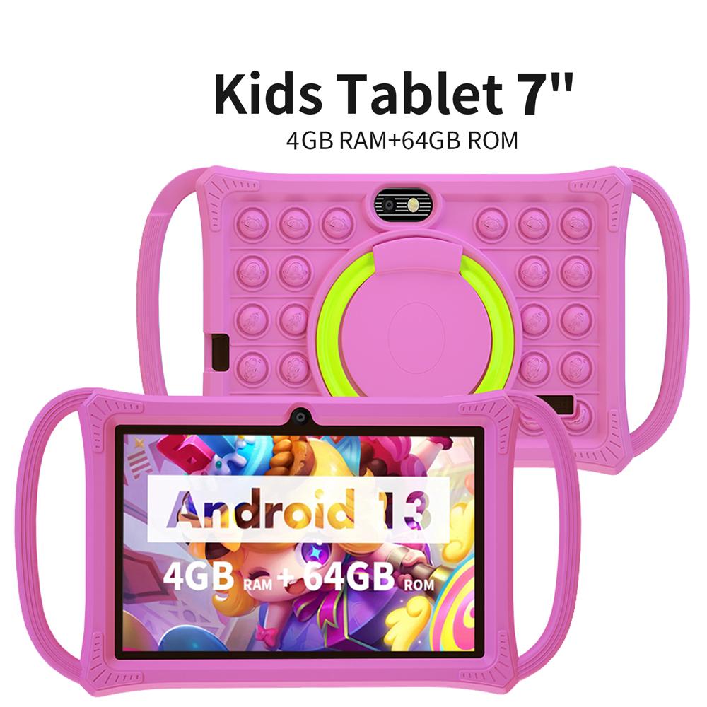 BDF-C1 7 Inch Kids Tablet Quad Core Android 13 4GB And 64GB WiFi Bluetooth Educational Software Installed 5G WiFi 4000mAh Battery standard version синій
BDF-C1 7 Inch Kids Tablet Quad Core Android 13 4GB And 64GB WiFi Bluetooth Educational Software Installed 5G WiFi 4000mAh Battery standard version синій