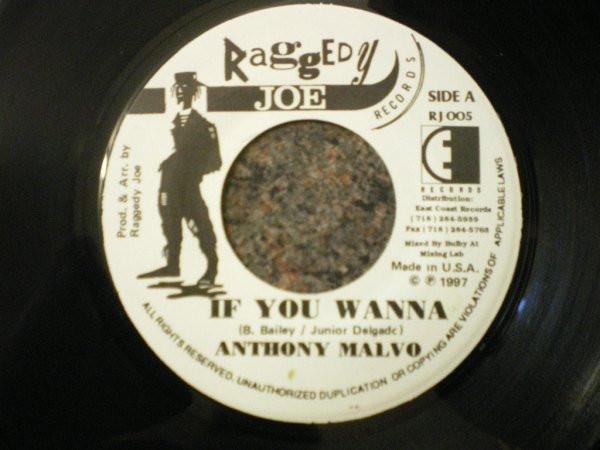 7inch Record ANTHONY MALVO - If You Wanna RJ005 Raggedy Joe Rec 1997 US Reggae, Ska & Dub Used
7inch Record ANTHONY MALVO - If You Wanna RJ005 Raggedy Joe Rec 1997 US Reggae, Ska & Dub Used