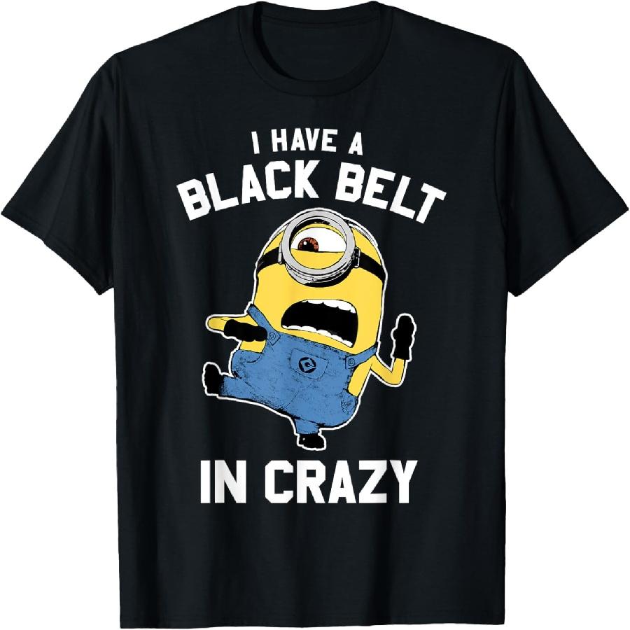 Despicable Me Minions Black Belt In Crazy Graphic T-Shirt T-Shirt XXXXXL чорний
Despicable Me Minions Black Belt In Crazy Graphic T-Shirt T-Shirt XXXXXL чорний