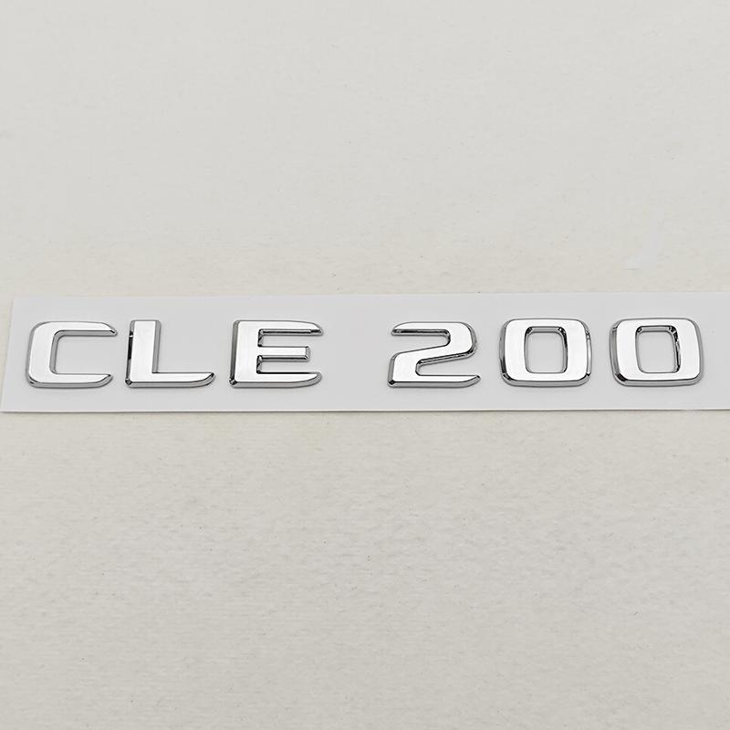 3D ABS Car Letters Logo CLE200 CLE260 CLE300 CLE450 Badge Rear Trunk Emblem Decals For Mercedes Benz CLE Class Auto Tail Marking
3D ABS Car Letters Logo CLE200 CLE260 CLE300 CLE450 Badge Rear Trunk Emblem Decals For Mercedes Benz CLE Class Auto Tail Marking