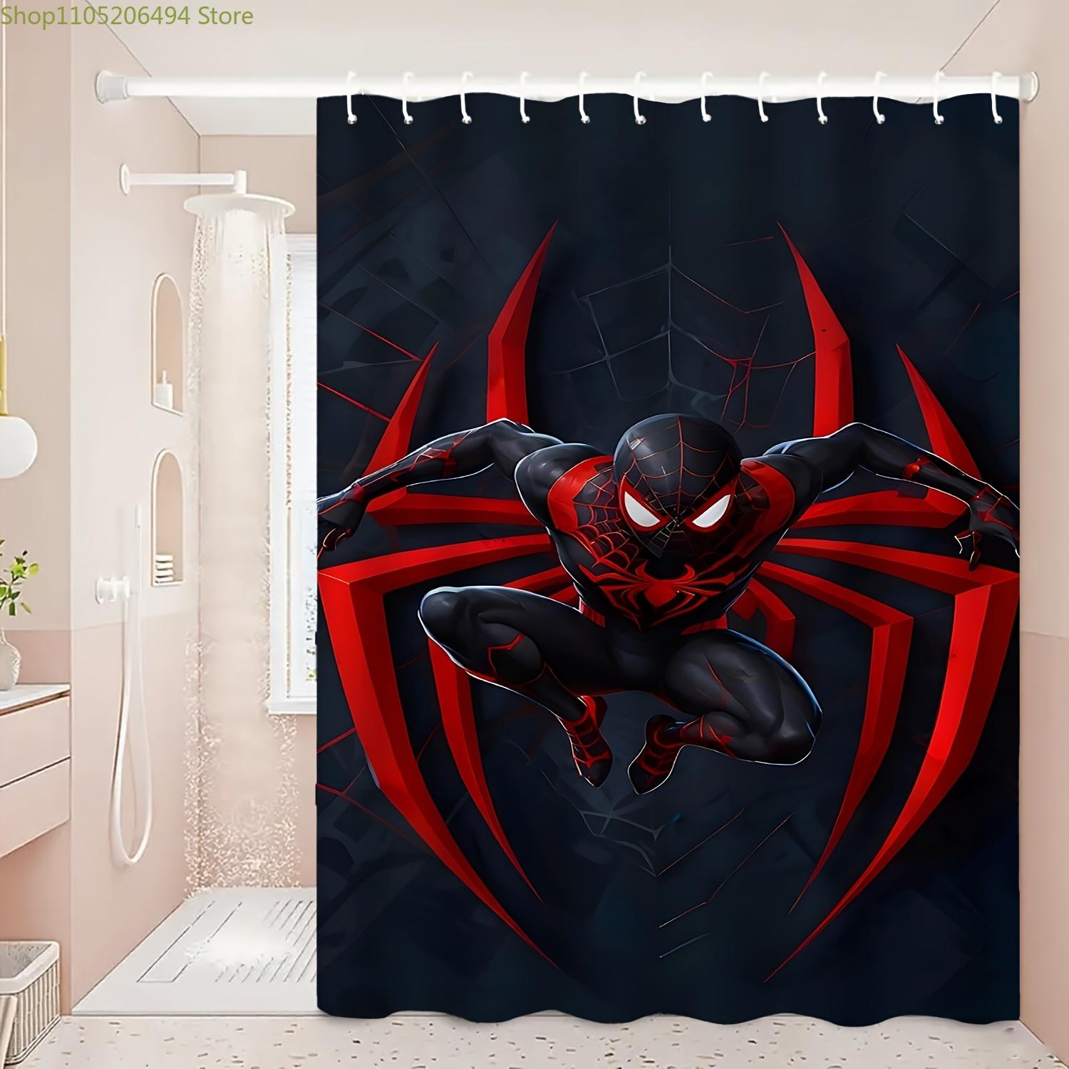 A Printed Shower Curtain Featuring a Spider- Design, Made of Durable Polyester Fabric, Suitable for Cozy Home Bathrooms And Gu 90x180cm
A Printed Shower Curtain Featuring a Spider- Design, Made of Durable Polyester Fabric, Suitable for Cozy Home Bathrooms And Gu 90x180cm