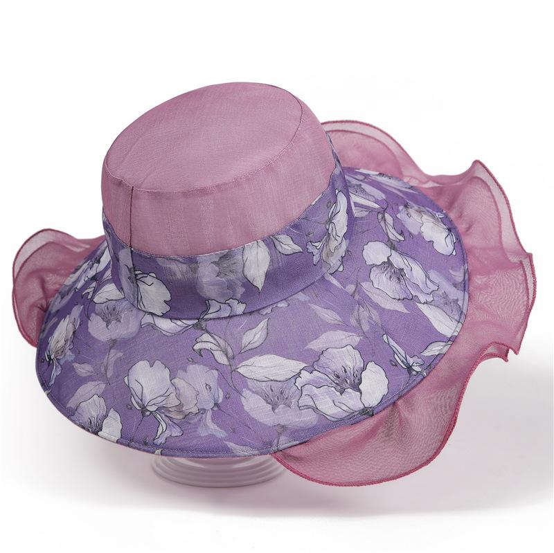 Hat Ladies Summer Thin Cool Hat Sunshade Bucket Hat Mom Outdoor Big Eaves Foldable Beach Hat M(56-58cm)
Hat Ladies Summer Thin Cool Hat Sunshade Bucket Hat Mom Outdoor Big Eaves Foldable Beach Hat M(56-58cm)