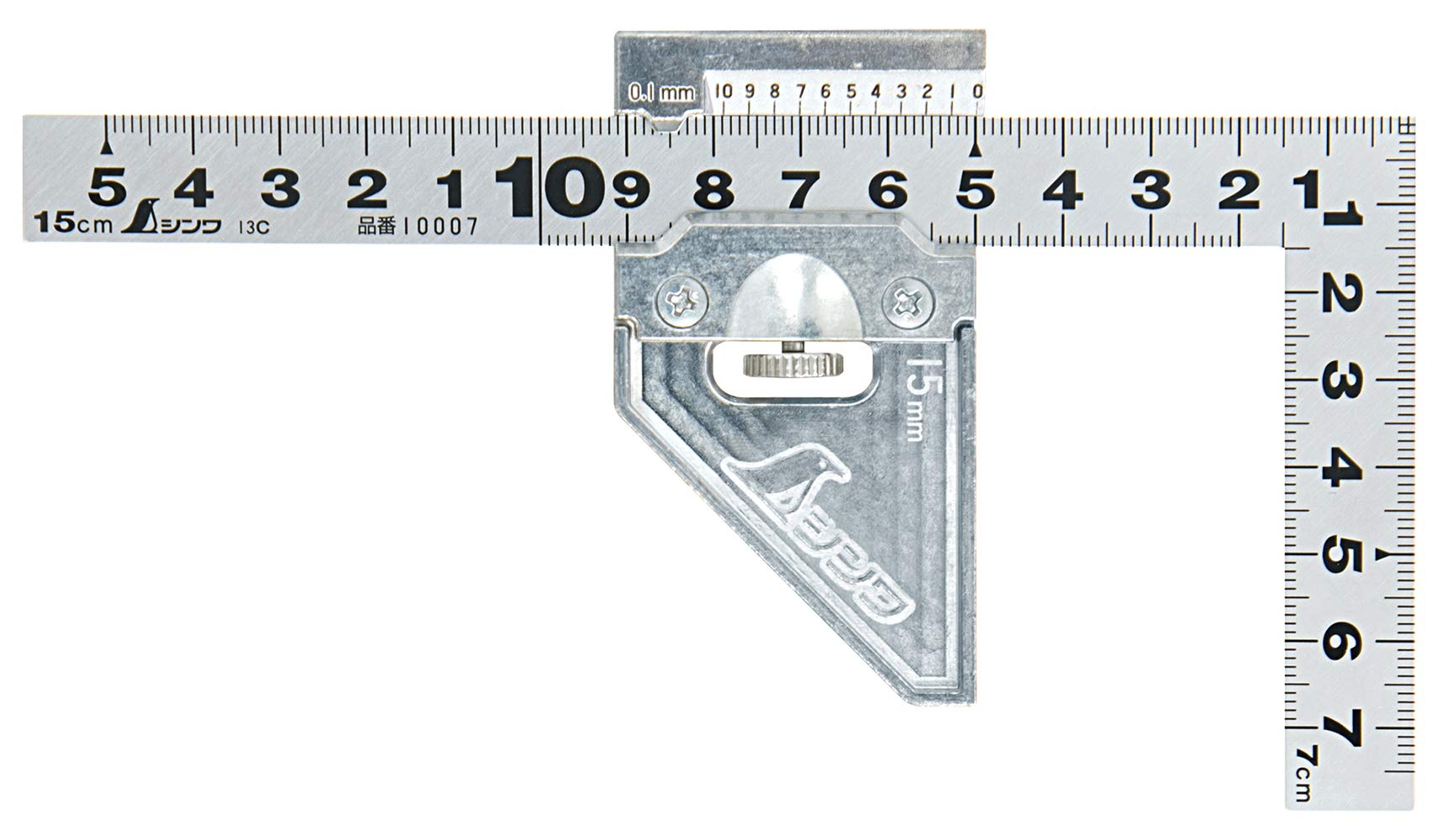 Shinwa Sokutei Curved Measurement Flat Pita Silver 15cm Front and Back Same Eyes Metal Stopper for Curved Measurement 12482
Shinwa Sokutei Curved Measurement Flat Pita Silver 15cm Front and Back Same Eyes Metal Stopper for Curved Measurement 12482