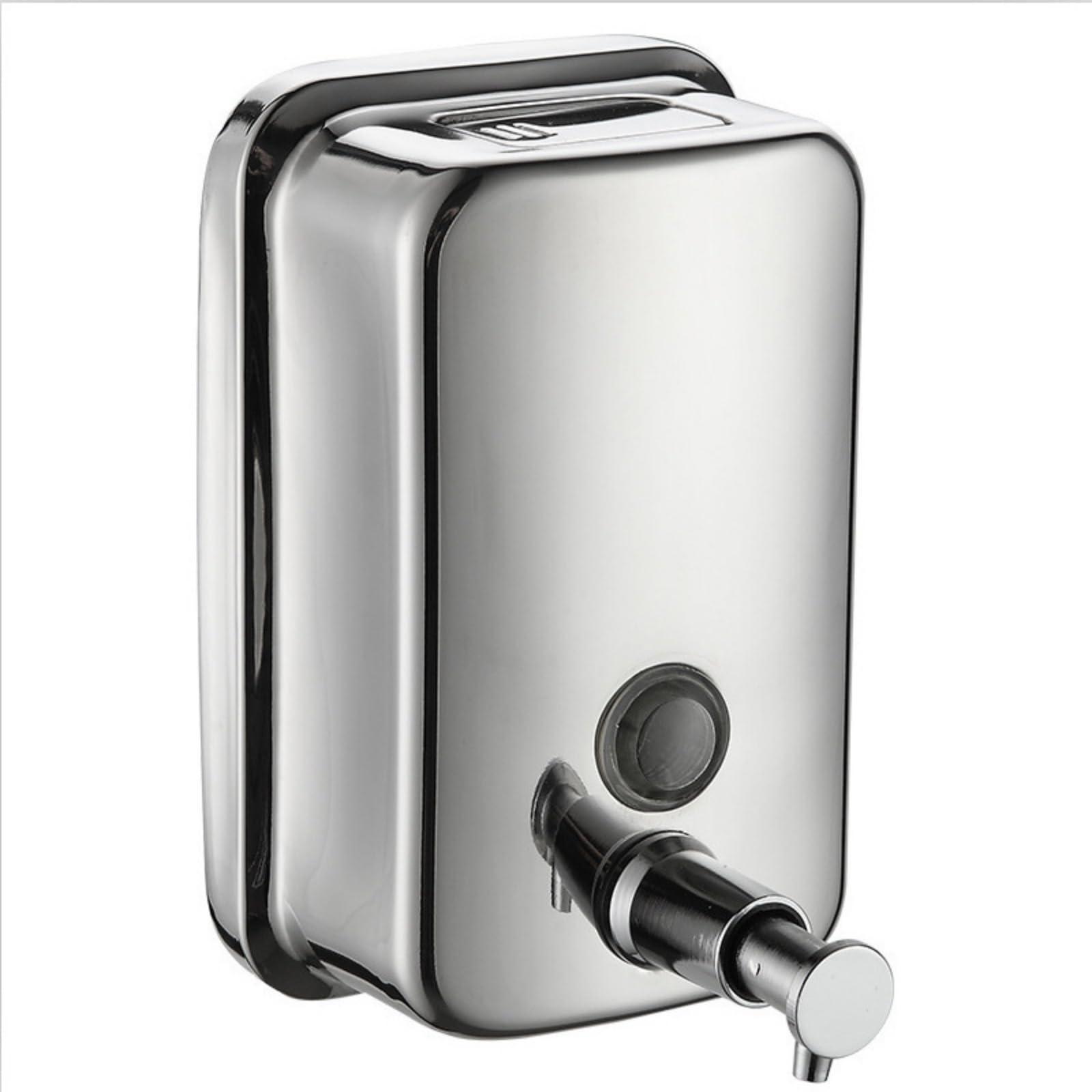 Настенный дозатор мыла из нержавеющей стали, большой емкости, коммерческий класс для ванной комнаты, ресторана отеля или домашнего использования, антикоррозийный дизайн
Настенный дозатор мыла из нержавеющей стали, большой емкости, коммерческий класс для ванной комнаты, ресторана отеля или домашнего использования, антикоррозийный дизайн